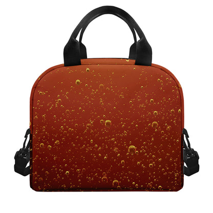 Sparkling Cola Print Insulated Lunch Bag