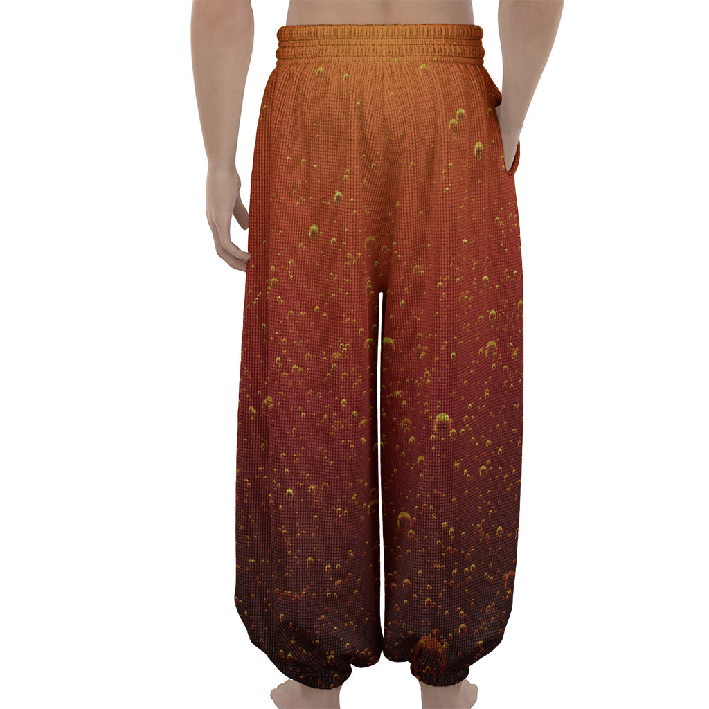 Sparkling Cola Print Lantern Pants