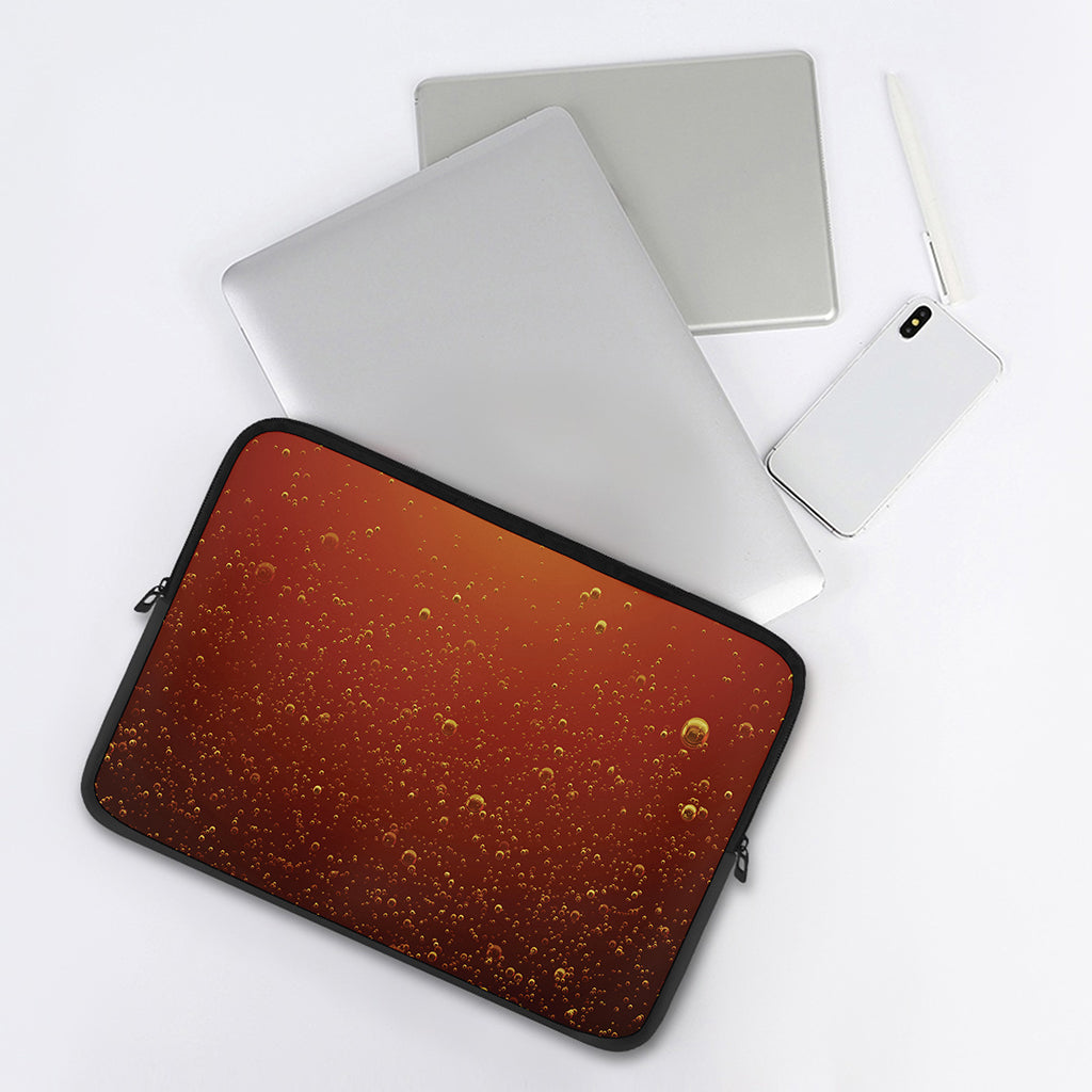 Sparkling Cola Print Laptop Sleeve