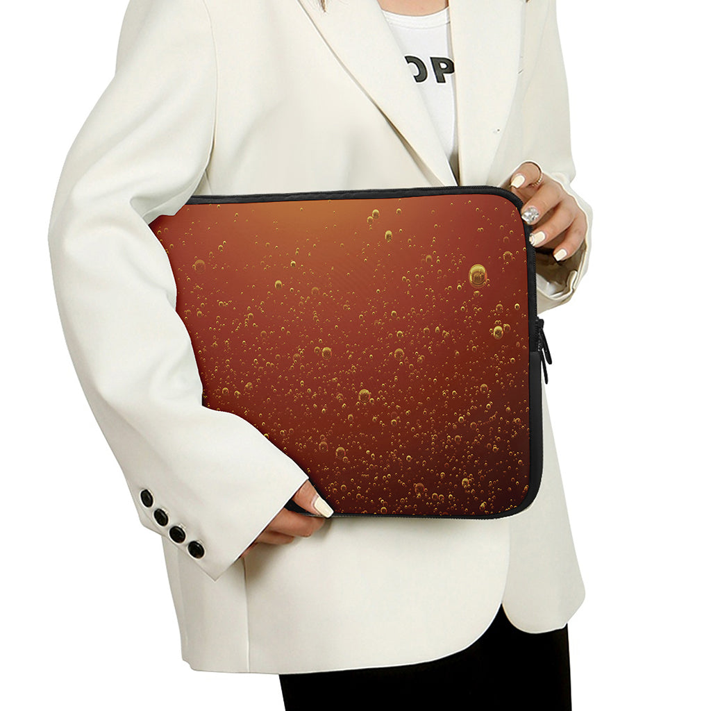 Sparkling Cola Print Laptop Sleeve