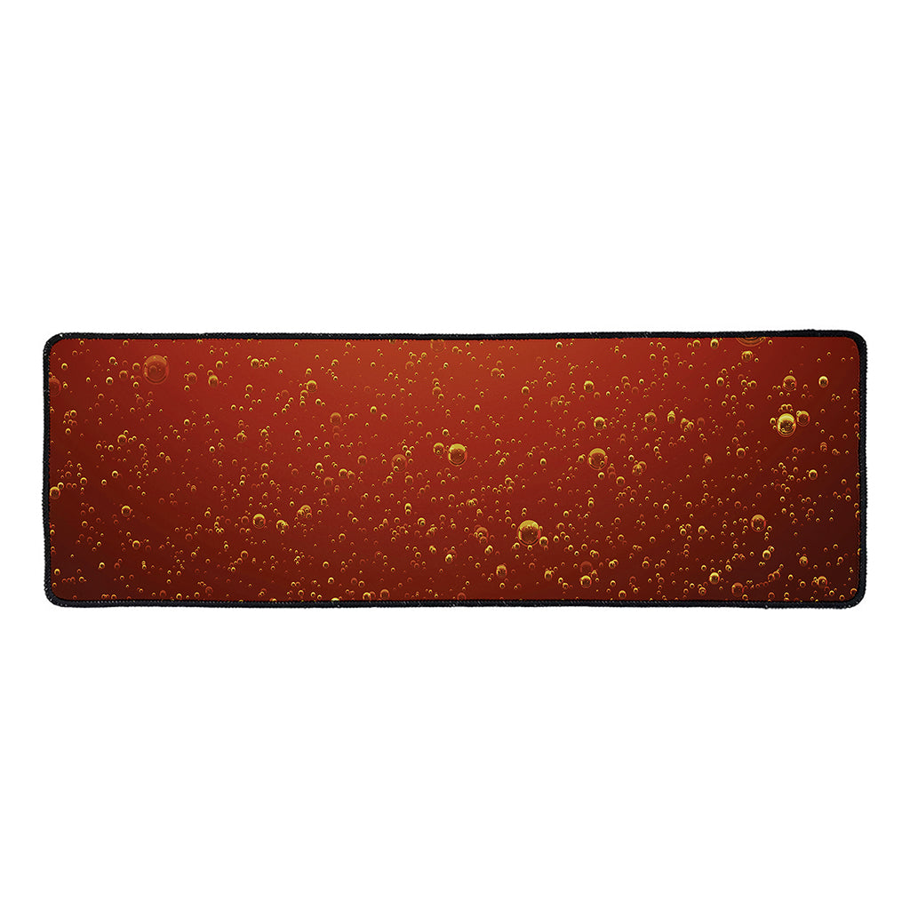 Sparkling Cola Print Long Kitchen Mat