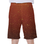 Sparkling Cola Print Men's Beach Shorts