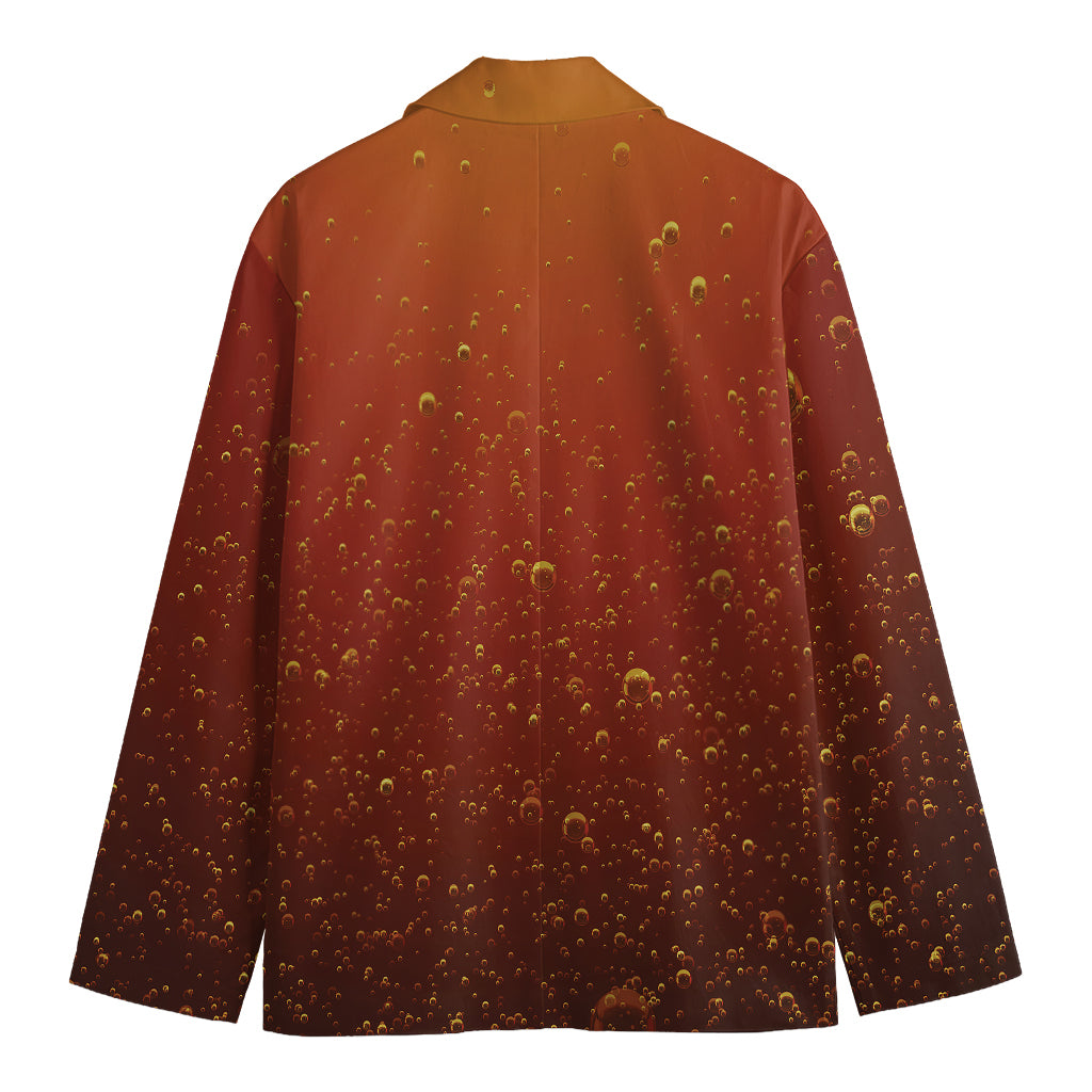 Sparkling Cola Print Men's Cotton Blazer