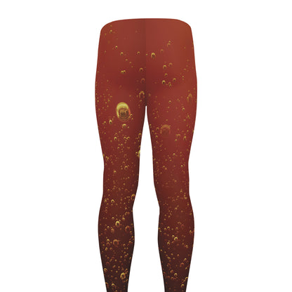 Sparkling Cola Print Men's leggings