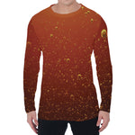 Sparkling Cola Print Men's Long Sleeve T-Shirt