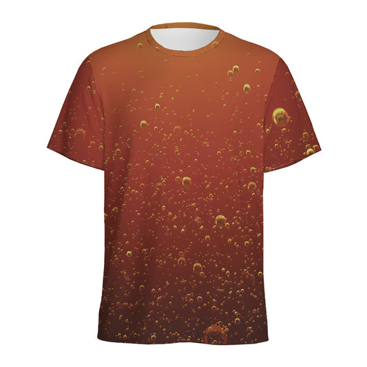 Sparkling Cola Print Men's Sports T-Shirt