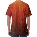 Sparkling Cola Print Men's Velvet T-Shirt