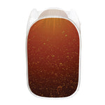 Sparkling Cola Print Mesh Laundry Hamper