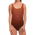 Sparkling Cola Print One Piece Swimsuit