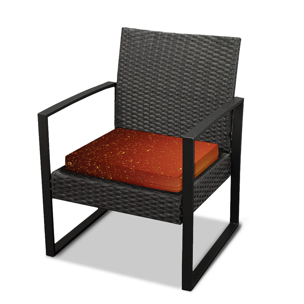 Sparkling Cola Print Outdoor Seat Cushion Cover