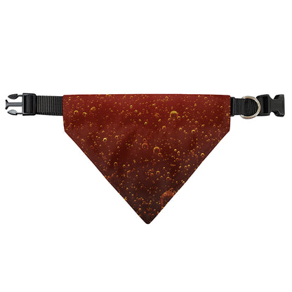 Sparkling Cola Print Over The Collar Dog Bandana