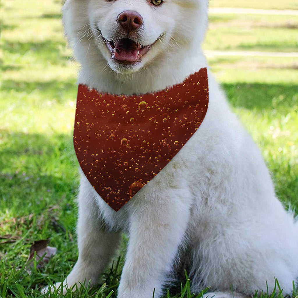 Sparkling Cola Print Over The Collar Dog Bandana