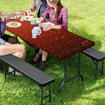 Sparkling Cola Print Picnic Table Cover