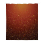 Sparkling Cola Print Polyester Shower Curtain