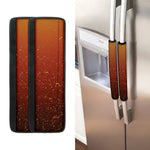 Sparkling Cola Print Refrigerator Handle Covers
