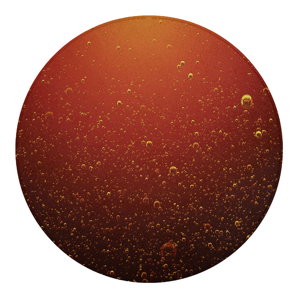 Sparkling Cola Print Round Blanket