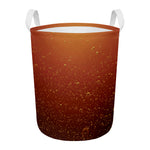 Sparkling Cola Print Round Laundry Basket