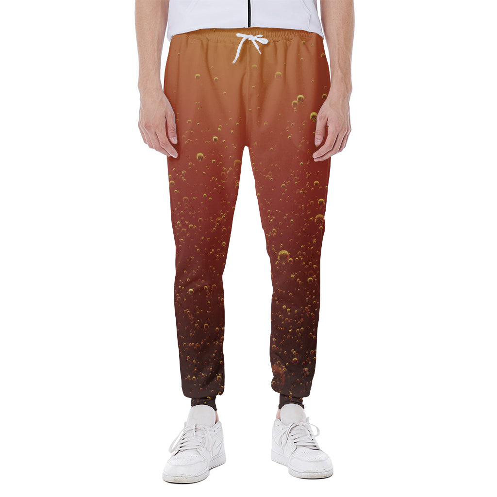 Sparkling Cola Print Scuba Joggers