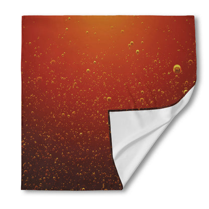 Sparkling Cola Print Silk Bandana