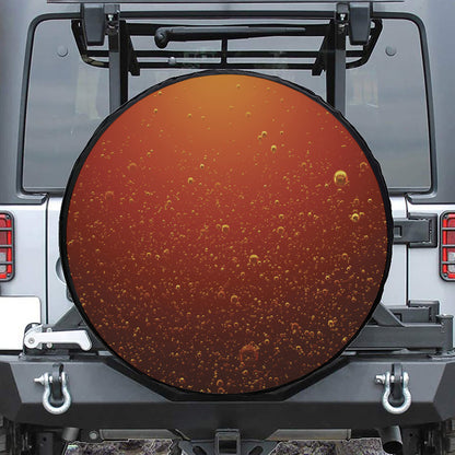 Sparkling Cola Print Tire Cover