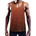 Sparkling Cola Print Men's Workout Tank Top