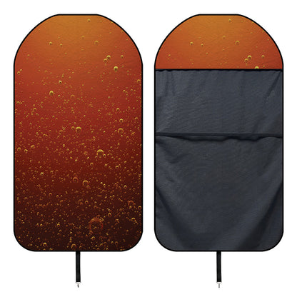 Sparkling Cola Print Waterproof Car Seat Cover