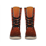 Sparkling Cola Print Winter Boots