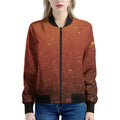 Sparkling Cola Print Women's Bomber Jacket