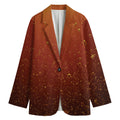 Sparkling Cola Print Women's Cotton Blazer