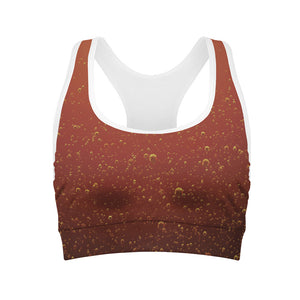 Sparkling Cola Print Women's Sports Bra