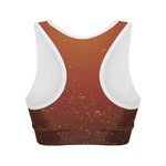 Sparkling Cola Print Women's Sports Bra