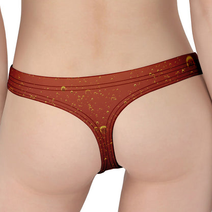 Sparkling Cola Print Women's Thong
