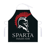 Spartan Molon Labe Print Adjustable Apron