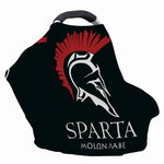 Spartan Molon Labe Print Baby Seat Cover