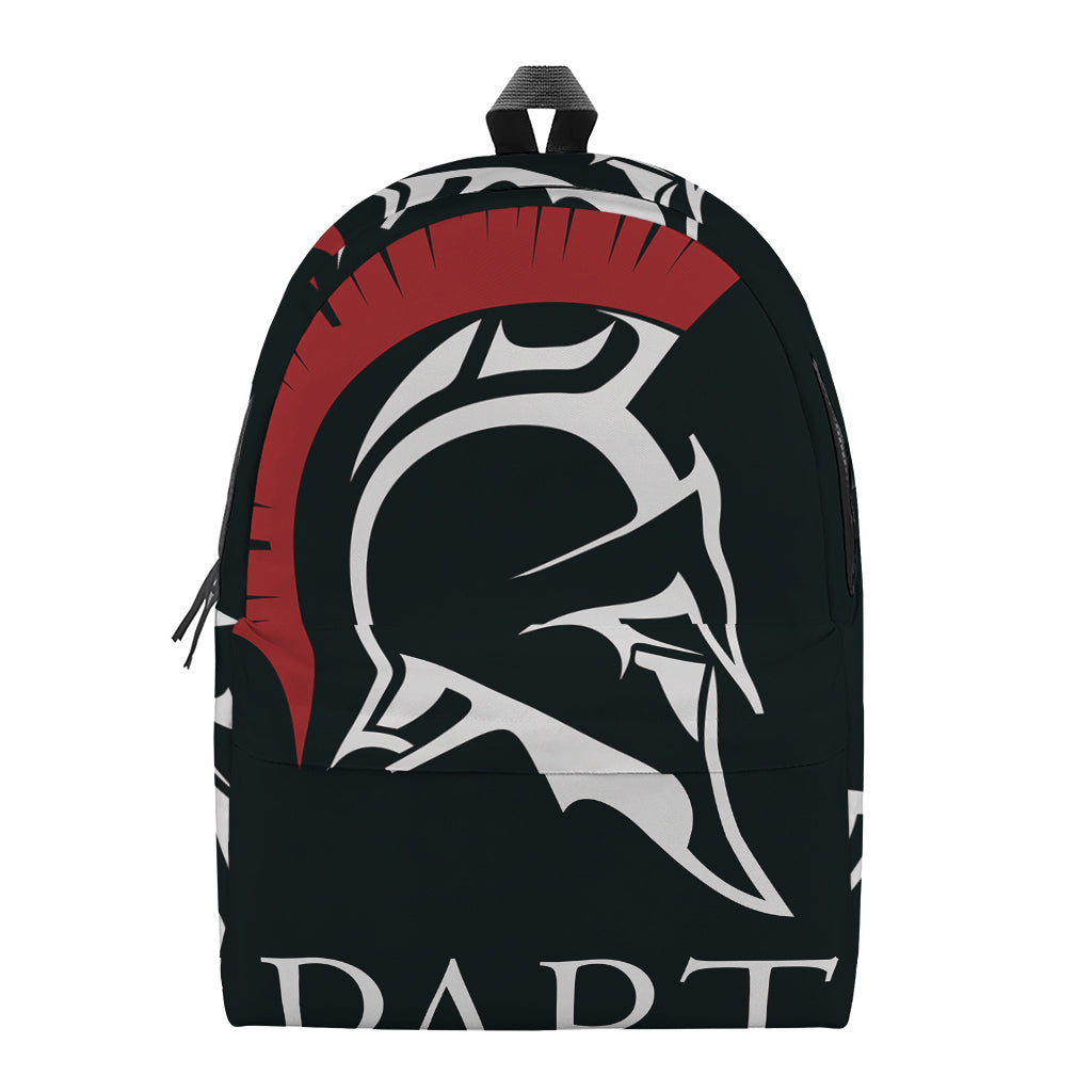 Spartan Molon Labe Print Backpack