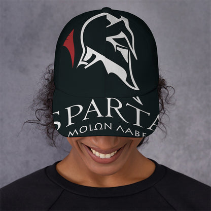 Spartan Molon Labe Print Baseball Cap