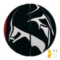 Spartan Molon Labe Print Basketball