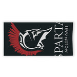 Spartan Molon Labe Print Beach Towel