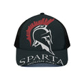 Spartan Molon Labe Print Black Mesh Trucker Hat