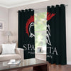 Spartan Molon Labe Print Blackout Grommet Curtains