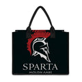 Spartan Molon Labe Print Canvas Tote Bag