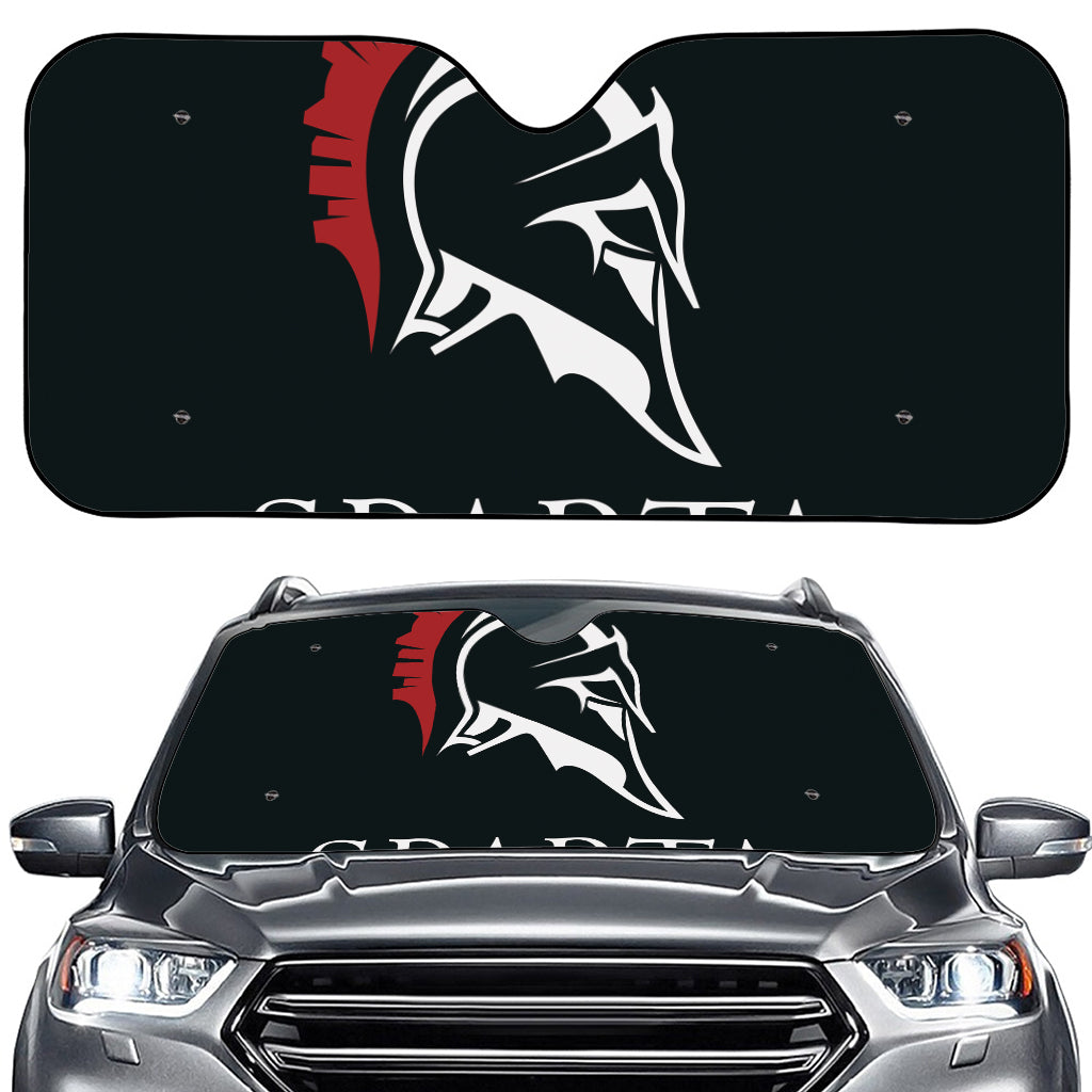 Spartan Molon Labe Print Car Windshield Sun Shade