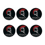 Spartan Molon Labe Print Coaster Set