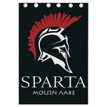 Spartan Molon Labe Print Curtain