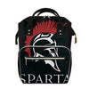 Spartan Molon Labe Print Diaper Bag