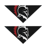 Spartan Molon Labe Print Dog Bandana