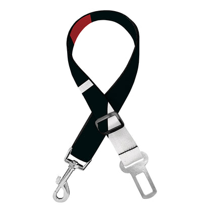 Spartan Molon Labe Print Dog Seat Belt