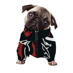 Spartan Molon Labe Print Dog Zip Up Jacket