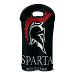 Spartan Molon Labe Print Double Neoprene Wine Tote