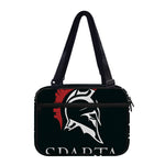Spartan Molon Labe Print Double Strap Bible Bag